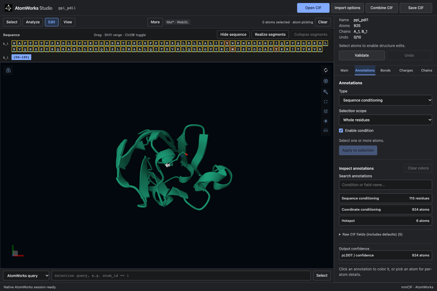 Annotation editor